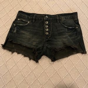Free People Denim Shorts
